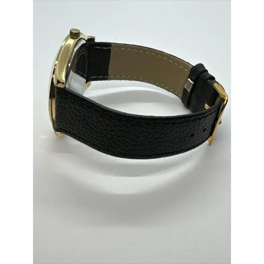 Michael Kors Runway MK3179 Women's Black Leather Analog Dial Quartz Watch JNA444